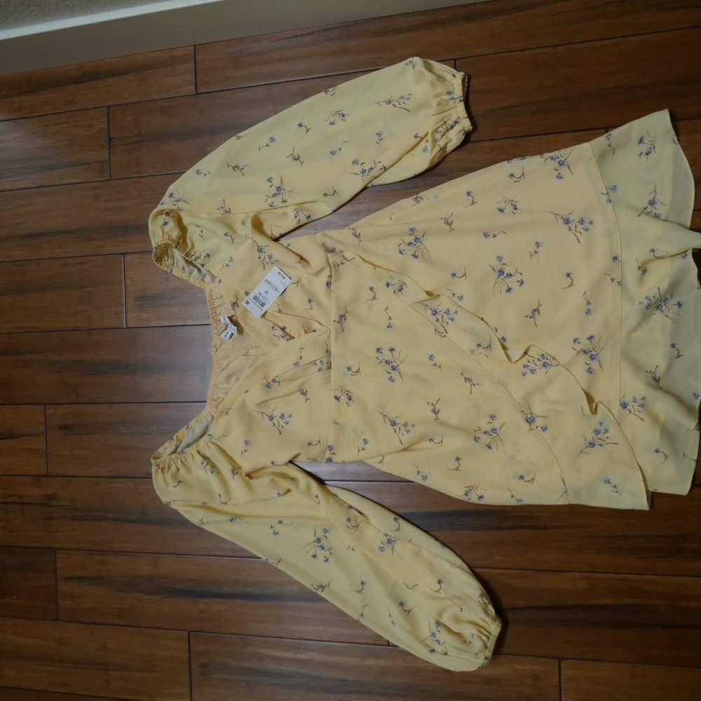 And Now This - Ruffle Yellow Spring Dress - Picture 8 of 8